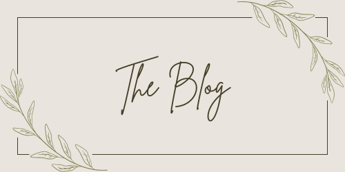 "The Blog" banner that will have a link to click to that page.